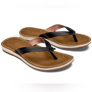 NWT Hawaii’iloa Kia Hope Olu Kai leather sandals. Size 9